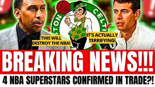 4 NBA STARS CONFIRMED IN MULTI-MILLION DOLLAR TRADE TO THE BOSTON CELTICS?! | NBA
