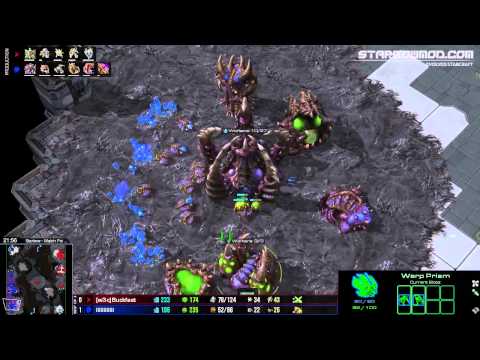 tehredbandit (z) Vs Buckfast (p) - Game 2 - cast with Kalevi