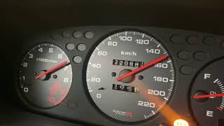 EK4 B18C stock rebuilt engine on dyno - 200hp @ 8500rpm - pump up the volume :-)