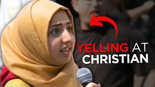 Muslim calls Christian &quot;stupid&quot;
