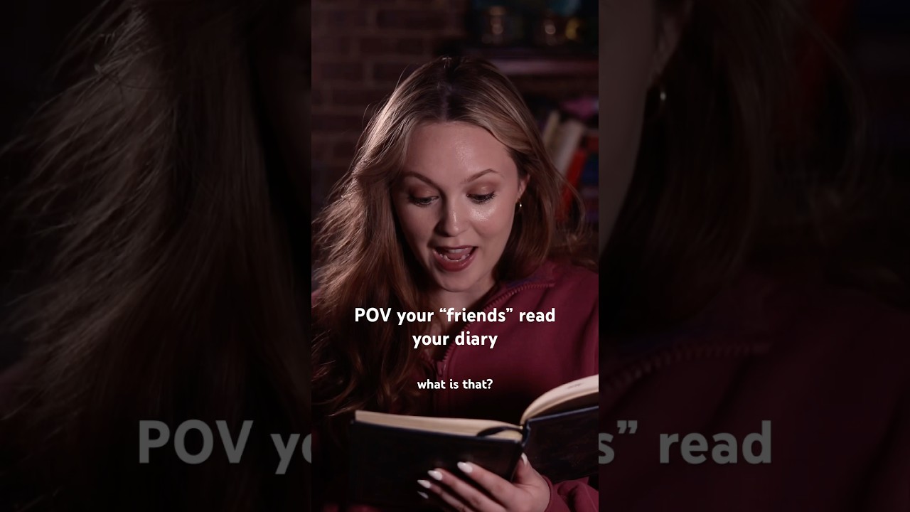 Katie & Annie strike again! 😳 #skit #actress #friends #series #drama #diary #highschool #teenagers