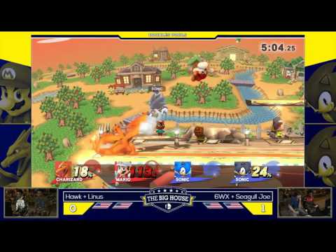 TBH6 Doubles  DOUBLES POOLS - Hawk + Linus vs 6WX + Seagull Joe - Wii U