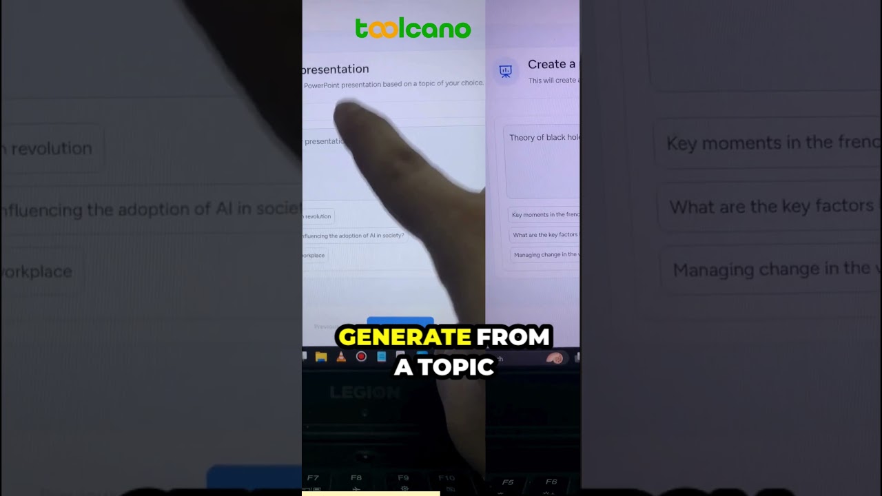 SlideSpeak AI Tutorial  #tools #aitools #digitaltools