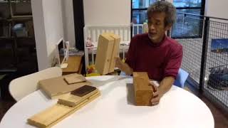 秦野市の注文住宅  大工講座  無垢の構造材