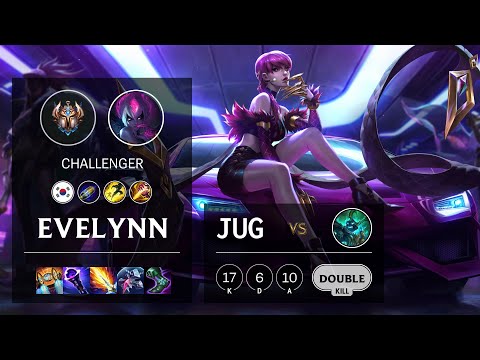 Evelynn Jungle vs Hecarim - KR Challenger Patch 11.23