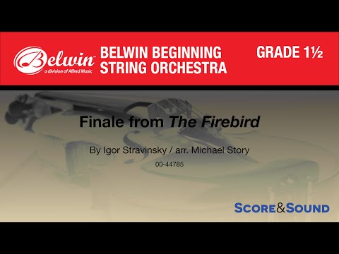 Finale from The Firebird arr. Michael Story - Score & Sound