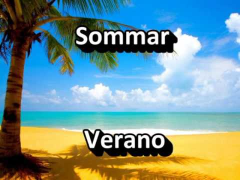 YODHEVAHE lär dig spanska-Årstiderna