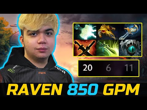 CLASSIC 850 GPM FARM SPEED - FNATIC.RAVEN ILLUSION COUNTER BUILD DOTA 2