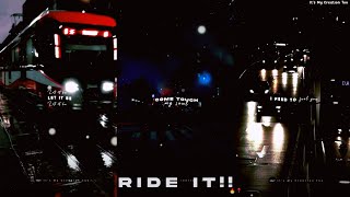 Ride it - Jay sean 🖤📍Aesthetic Lyrics whatsa