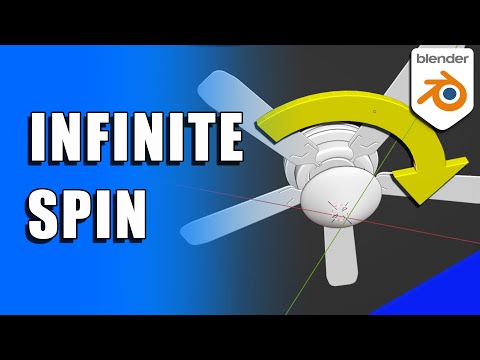 Rotate an Object FOREVER in Blender 3D (Micro Tip)