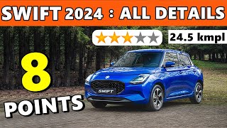 Next gen Swift 2024 | Everything in 8 Points | Mileage | Launch Date | Prices | Features | ASY