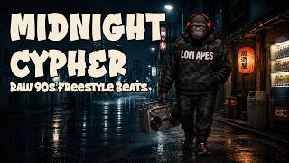 🎤 Midnight Cypher Tape | Raw 90s Boom Bap Freestyle Beats with Vinyl Cuts