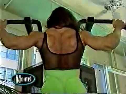 Sue Myers Female Bodybuilder clip from 1990's