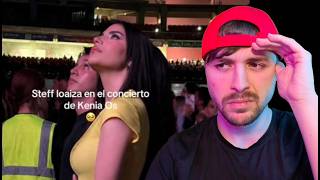 Dalas ve a Steff Loaiza en el concierto de Kenia Os traicionando a su hermana Kimberly Loaiza