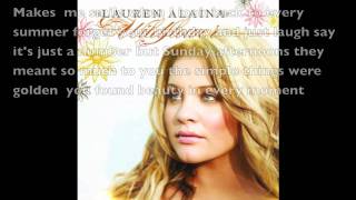 Lauren Alaina The Middle Lyrics (HD)