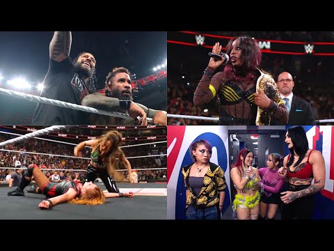 Raw on Netflix 08/18/25 Results- Roman Reigns Saves, Naomi Announces Pregnancy, Nikki Bella Attacks