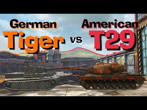 WOT Blitz Face Off || Tiger I vs T29