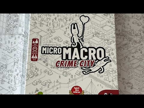 Sanctuary Sunday - MicroMacro: Crime City (Pegasus Spiele)