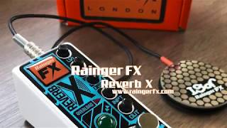 Video thumbnail for Rainger FX: REVERB X digital reverb by Brett Kingman