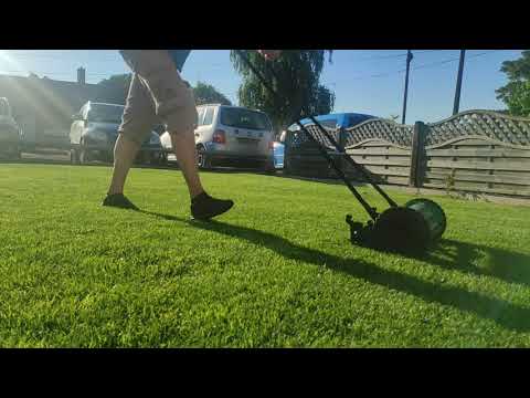 part 1 #DailyCut with #Bosch AHM 38 G Manual #garden  #lawn  Mower  #lawncare  3 July 2022