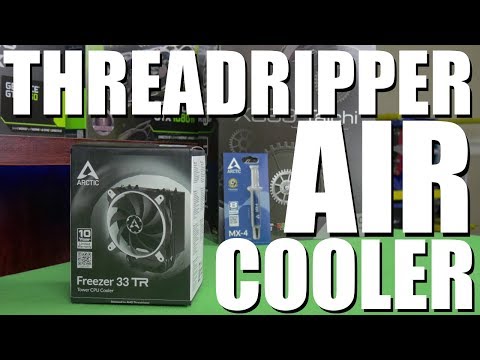 Arctic Freezer 33 TR Cooling Unboxing