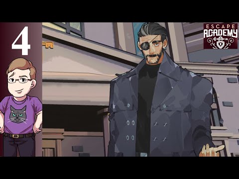 Let's Play Escape Academy (Blind) Part 4 - The Breakout: Disabling Turrets & Finding a Reference Key