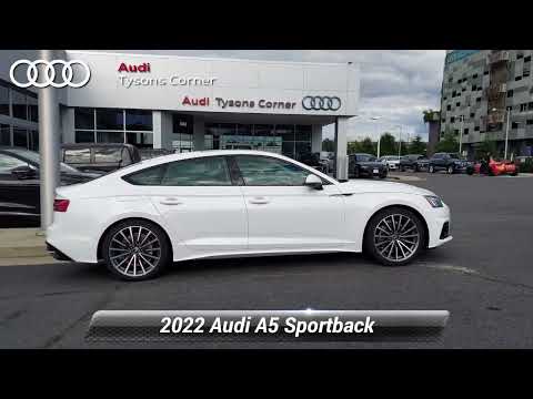 New 2022 Audi A5 Sportback Prestige, Vienna, VA 22A0847