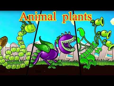 What will happens when plants become animals? - PvZ Plus pvz funny moments