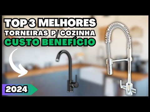 As Melhores Torneiras para Cozinha/ Torneiras de Cozinha Em 2024 - Torneiras Goumet Custo Benefício