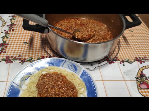 Esta es la AUTÉNTICA SALSA BOLOÑESA 🍝