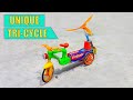 How To Make Unique Type Electric Tri Cycle Using Colgate Box And DC Motor