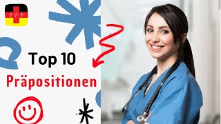 10 essential prepositions for nursing: Learning German made easy