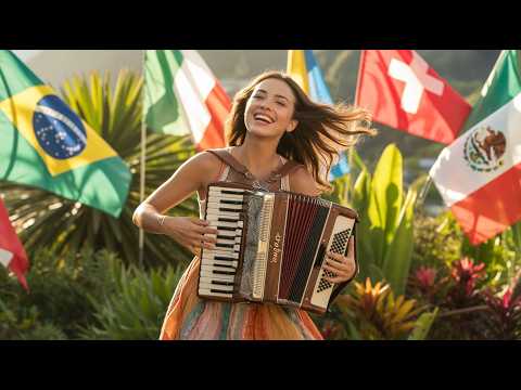 Beautiful Instrumental Guitar & Accordion Playlist | Brazil, Italy, Switzerland, Mexico (2H)