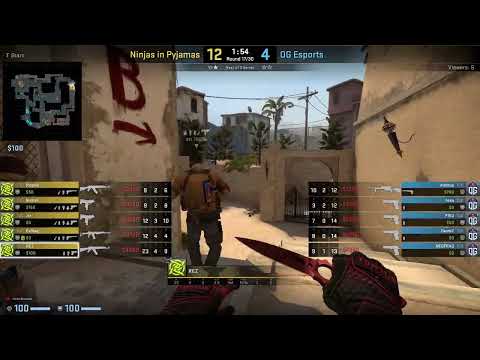 CS:GO POV Demo NIP REZ (27/11) vs OG (de_mirage) @ Global Esports Tour Dubai 2022