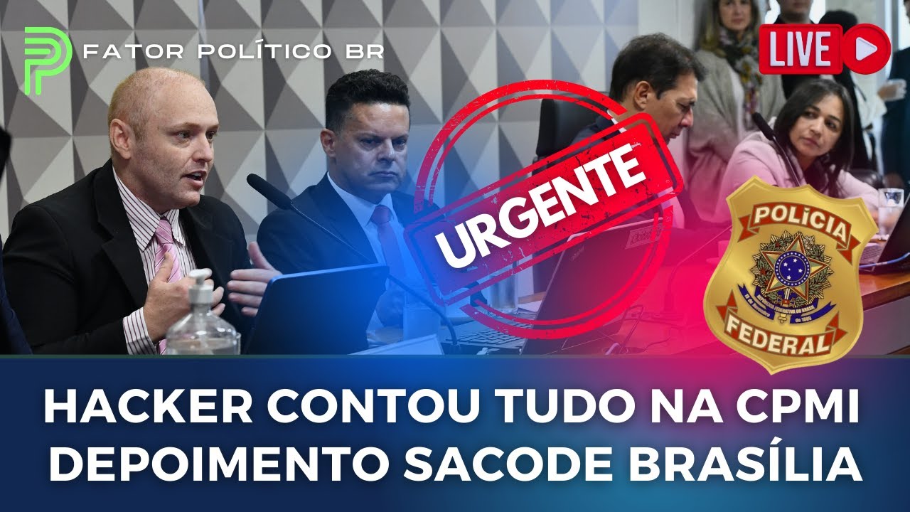 AO VIVO: ABIN entrega G.Dias / Hacker contou tudo na CPMI do 08/01 e depoimento abala Brasília