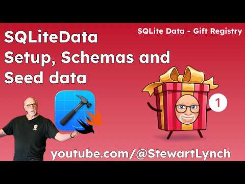 SQLiteData Part 1: Setup, Schemas and Seeding Data thumbnail