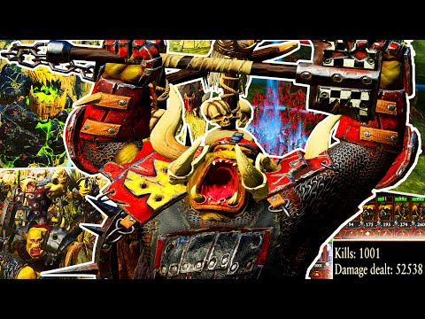 I Made Greenskins The Only Race That Matters in Total War: Warhammer 3