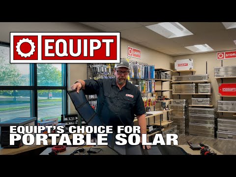 Equipt's choice for portable solar - Overland Solar