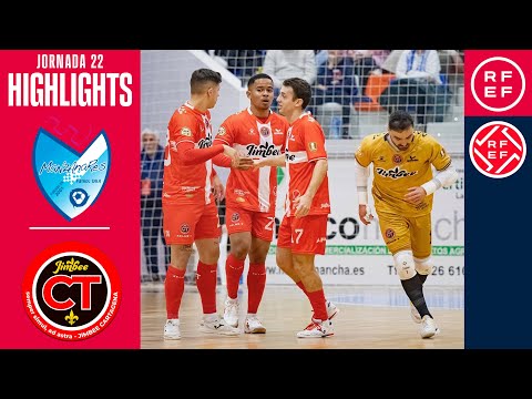 Resumen #PrimeraDivisiónFS Quesos El Hidalgo Manzanares  3-4Jimbee Cartagena Costa Cálida|Jornada 22