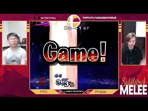 Saddleback Gaucho Gauntlet #2 Melee - Praise (Falco) vs. MTK (Fox): L Quarters [2020]
