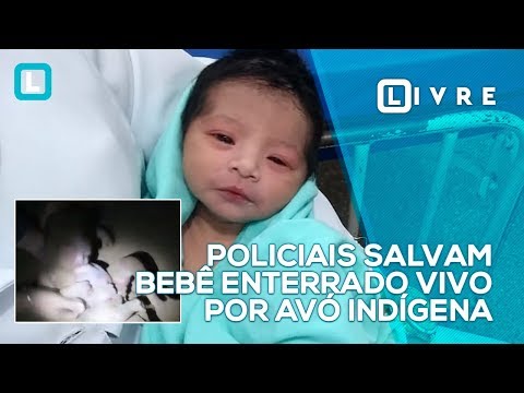 Policiais salvam bebê enterrado vivo por avó no Mato Grosso; veja vídeo