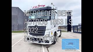 Mercedes-Benz Actros 1853 4x2 BIGSPACE MP5 MIRRORCAM 536.000 KM EURO 6-D 2022 trekkvogn | Bilde 4 - Autoline