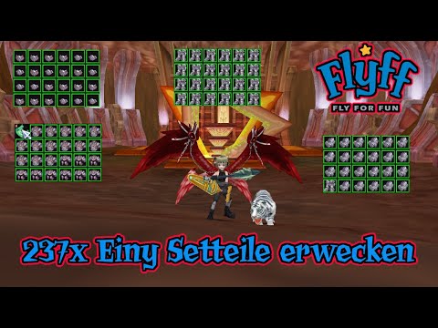 💥Let's Play Flyff [Vagrant, Level 1] #1170 - 237x Einy Setteile erwecken💥