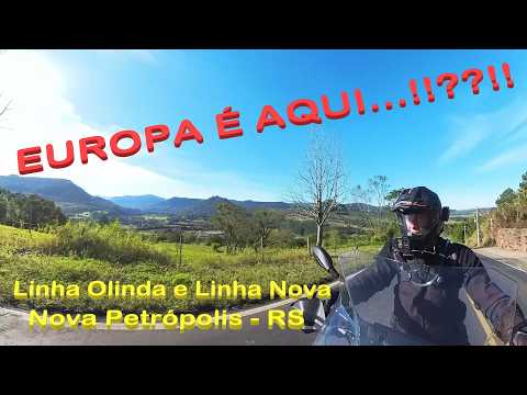Passeio de moto - LINHA NOVA E LINHA OLINDA - Memorial e Monumento da Imigração Alemã