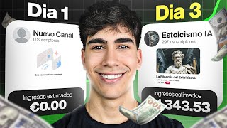 Cómo moneticé un canal de YouTube en 72 horas (Cópiame) thumbnail