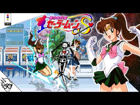 Pretty Soldier Sailor Moon S (3DO 1995) - Sailor Jupiter [Playthrough/LongPlay]