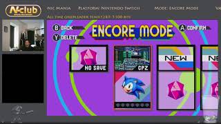 Sonic Mania Encore Mode Stream