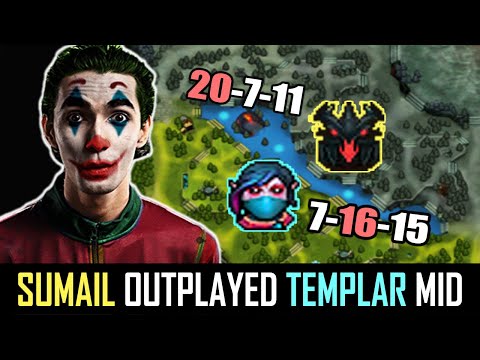SumaiL Shadow Fiend made Templar Assassin CRY in mid - 101% OUTPLAYED! DOTA 2