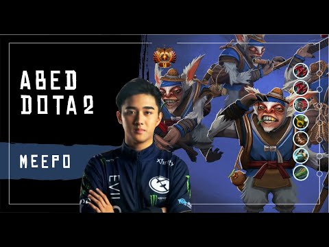 Abed Meepo Mid Lane Dota 2 | Ranked Match | Gameplay