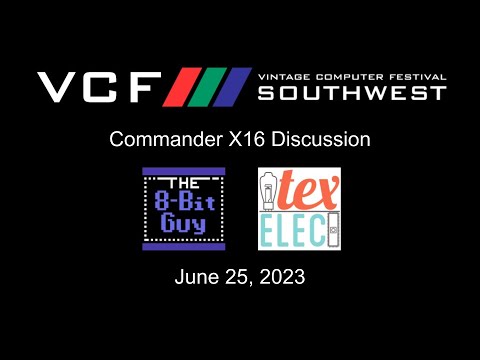 Commander X16 Discussion with David Murray and Kevin Williams